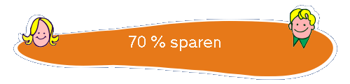 70 % sparen